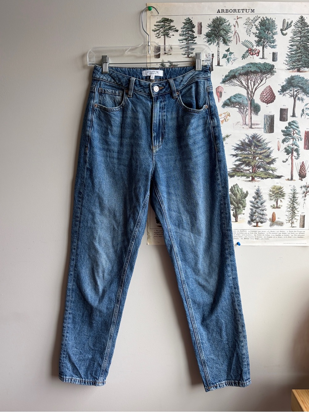 Dynamite Claudia Mom Jeans Size 25